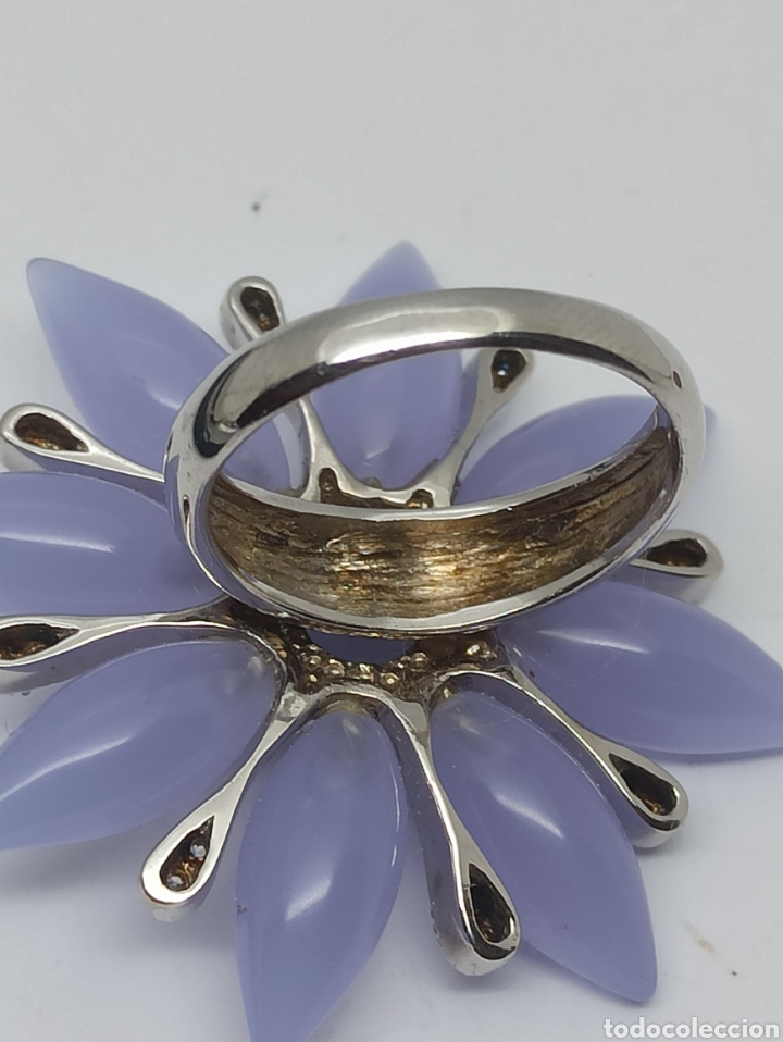 Joyeria: Espectacular anillo en plata de ley 925 y piedras - Foto 4