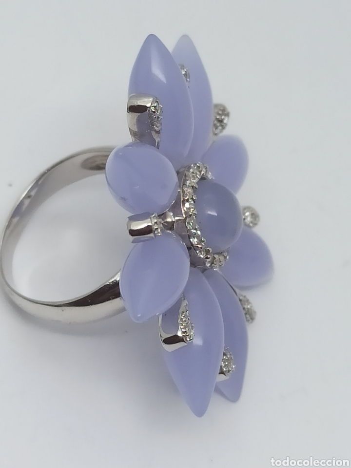 Joyeria: Espectacular anillo en plata de ley 925 y piedras - Foto 6