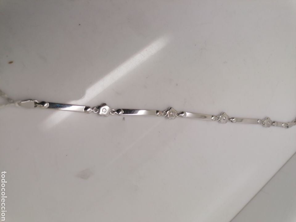 Joyeria: Pulsera oro blanco 18kts y brillantes - Foto 2