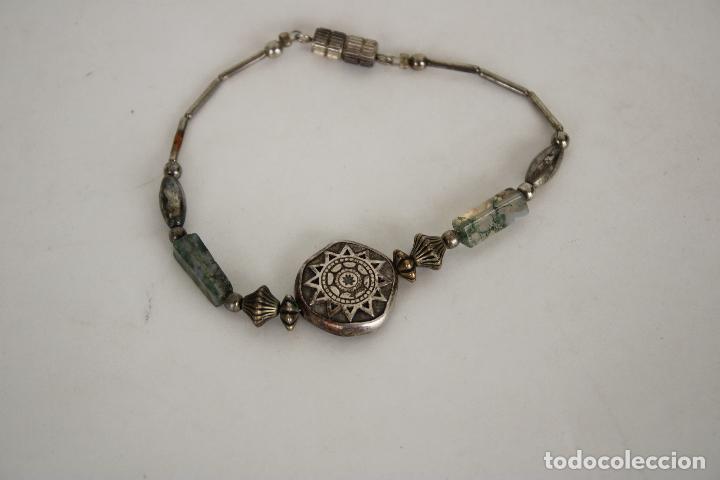 Joyeria: pulsera de plata agata africa - Foto 1