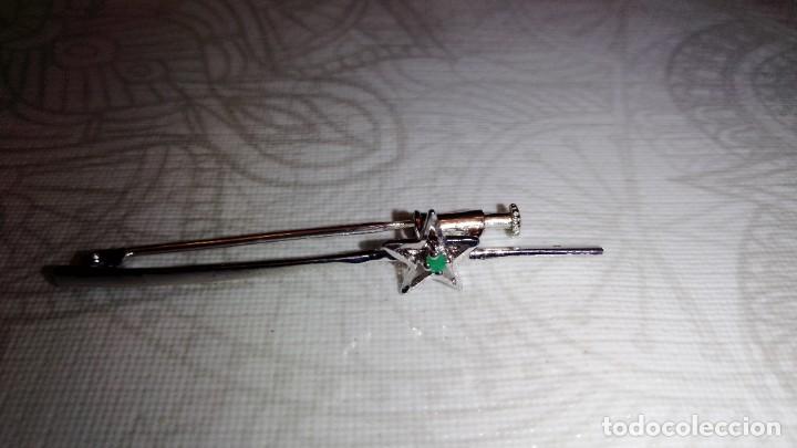 Joyeria: Broche de plata con piedra Verde - Foto 1