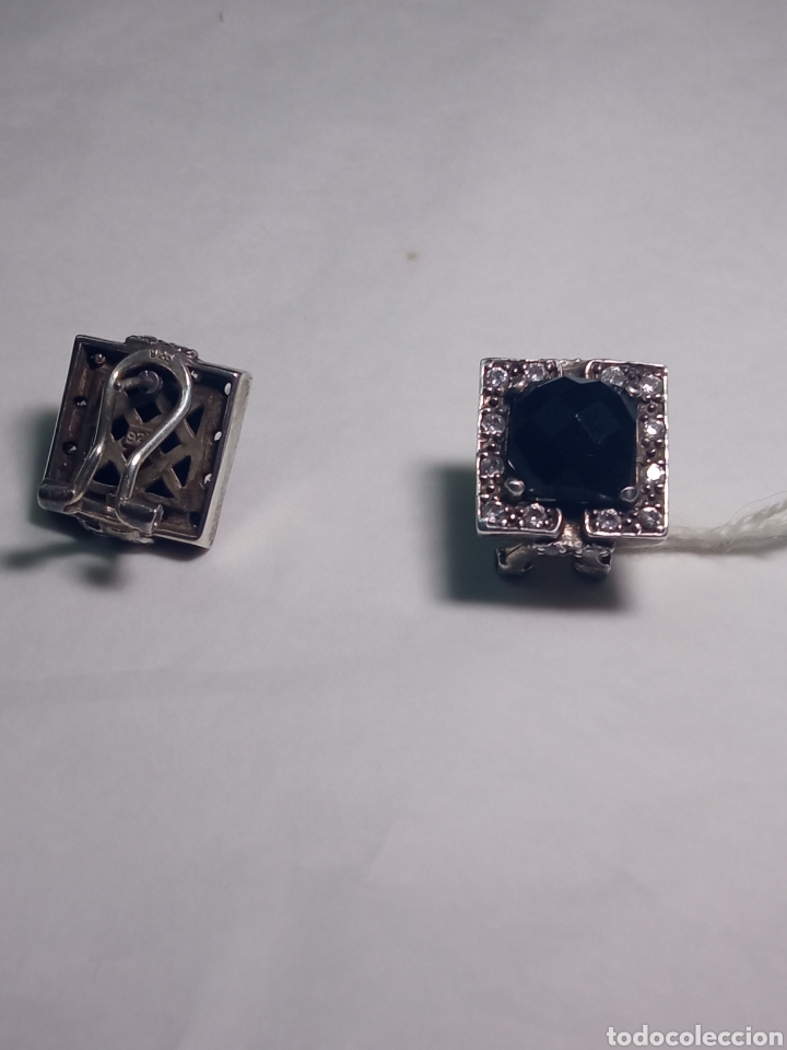 Joyeria: pendiente Plata y azabache. y circonitas - Foto 3