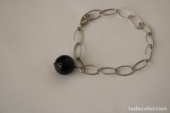 Joyeria: pulsera plata con onix - Foto 1
