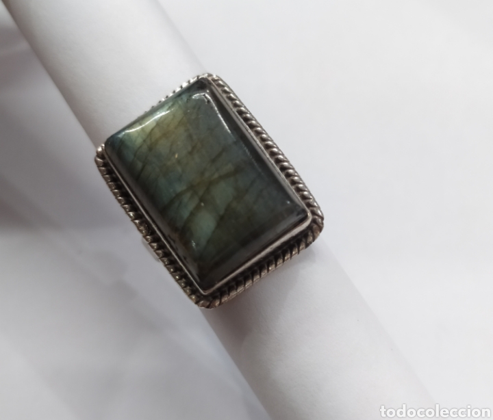 Joyeria: Anillo de Labradorita y plata 925. - Foto 2