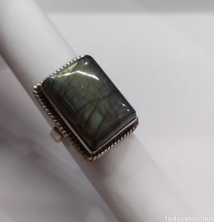 Joyeria: Anillo de Labradorita y plata 925. - Foto 3