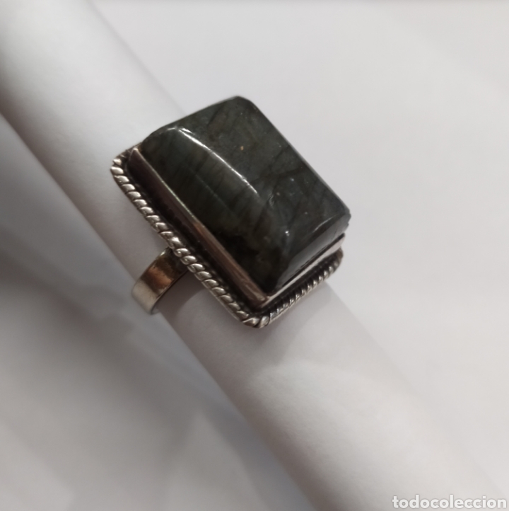 Joyeria: Anillo de Labradorita y plata 925. - Foto 4