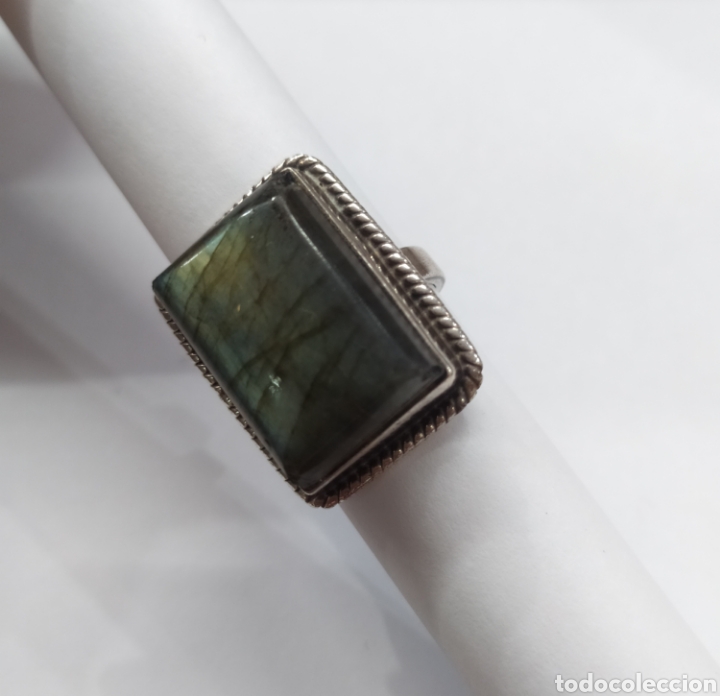 Joyeria: Anillo de Labradorita y plata 925. - Foto 5