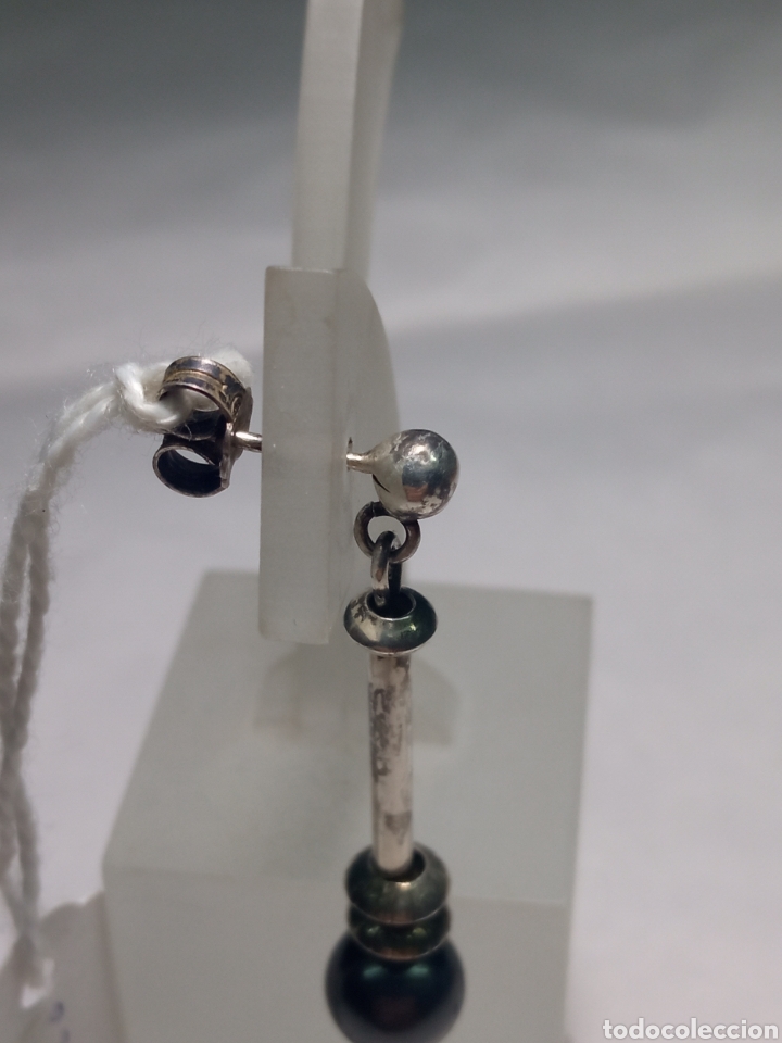 Joyeria: Pendientes plata largos + - Foto 3