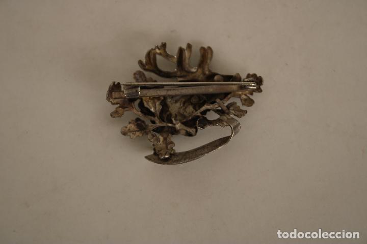 Joyeria: broche ciervo innbruck de plata de ley - Foto 3