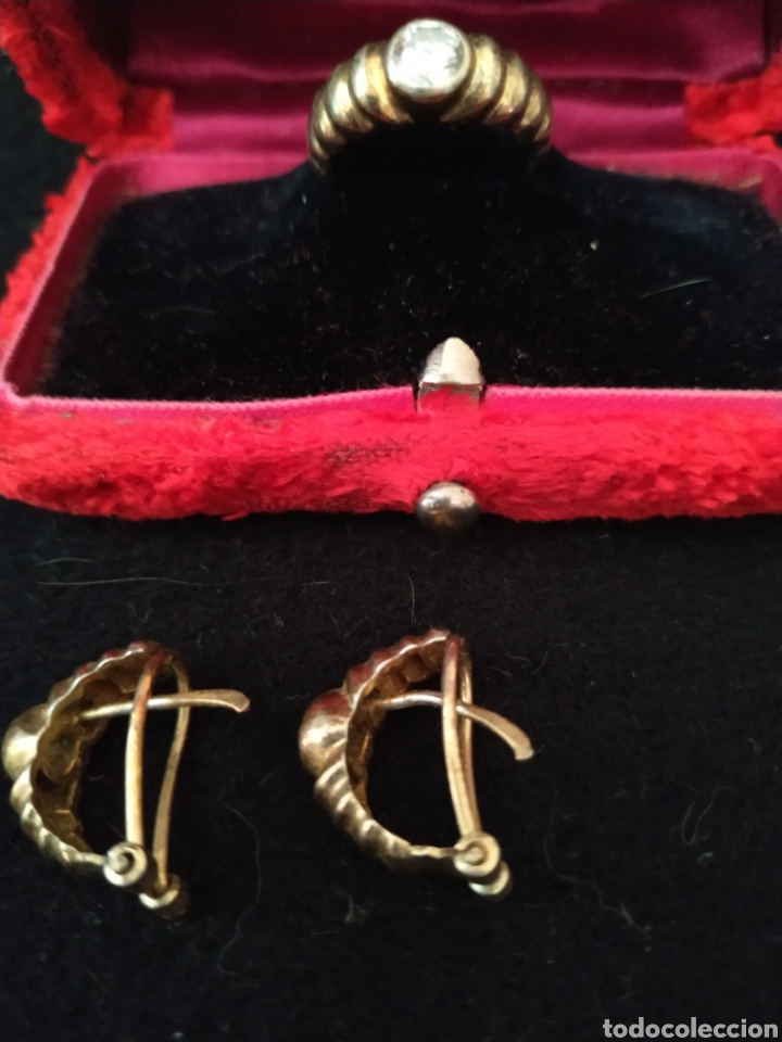 Joyeria: Pendientes y anillos ,plata de ley y circonitas - Foto 2