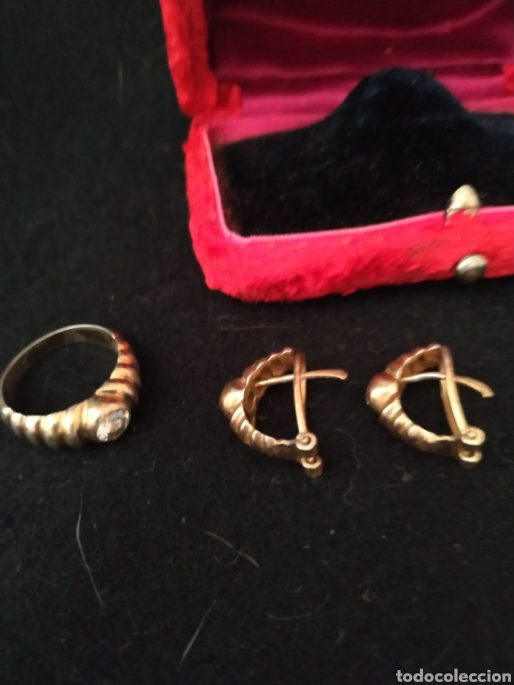 Joyeria: Pendientes y anillos ,plata de ley y circonitas - Foto 4
