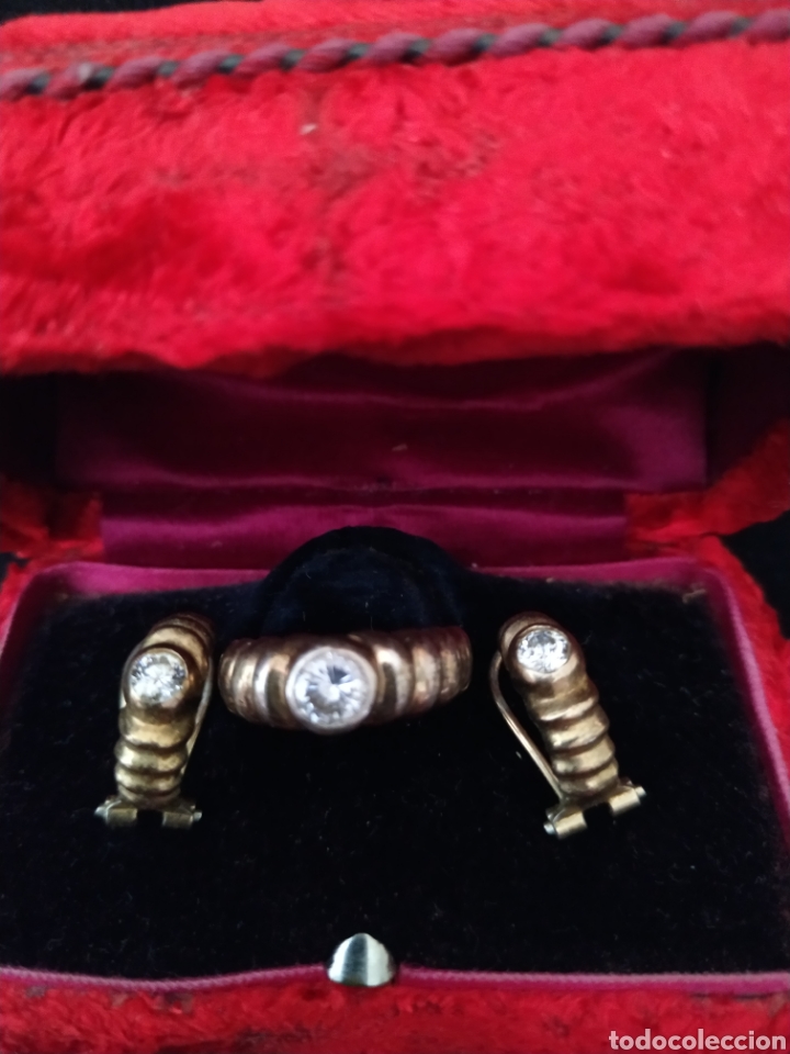 Joyeria: Pendientes y anillos ,plata de ley y circonitas - Foto 1