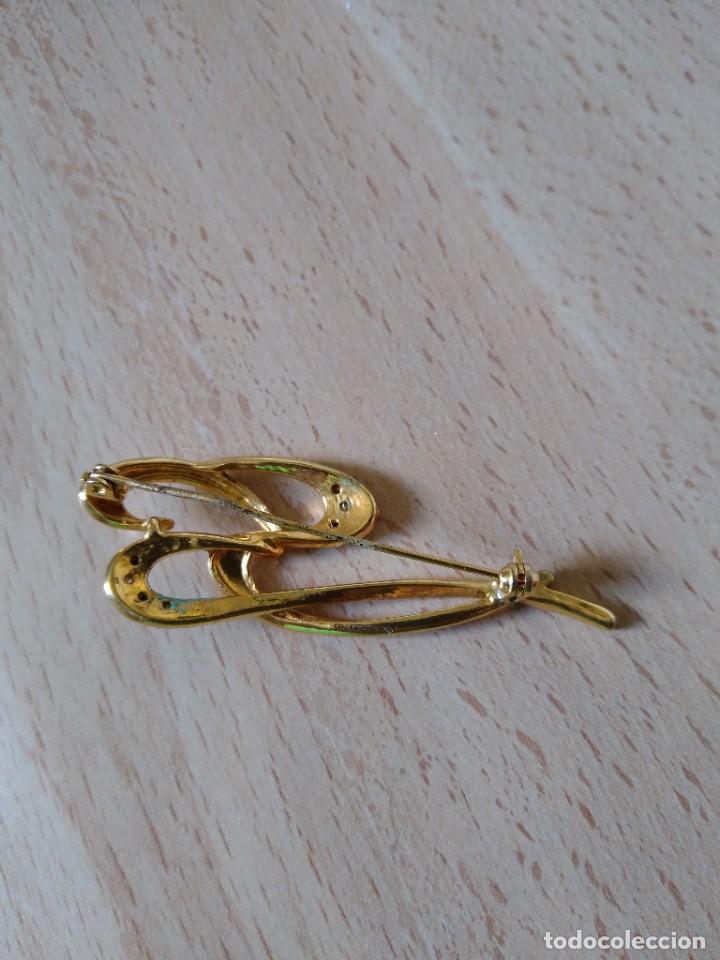 Joyeria: Broche chapado oro - Foto 2