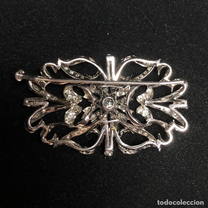 Joyeria: Broche de oro blanco y diamantes - Foto 5