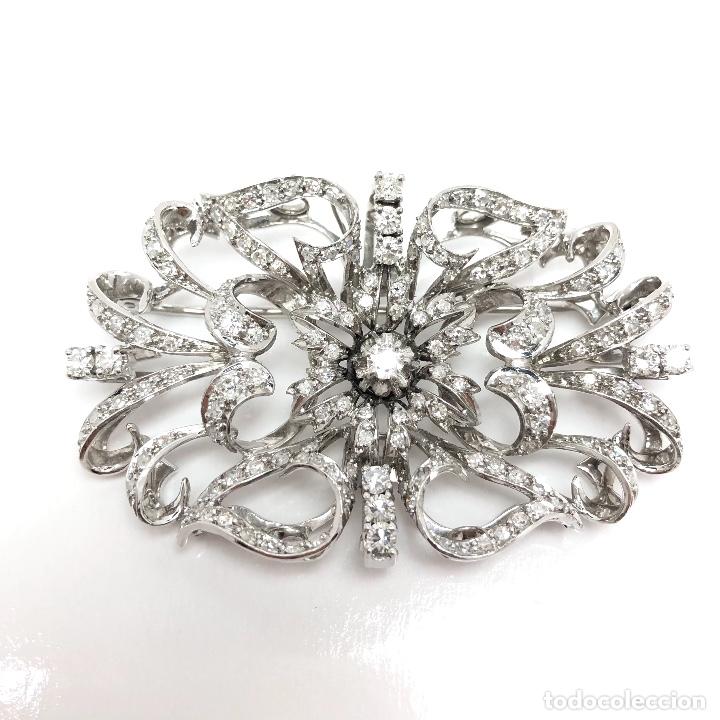 Joyeria: Broche de oro blanco y diamantes - Foto 7