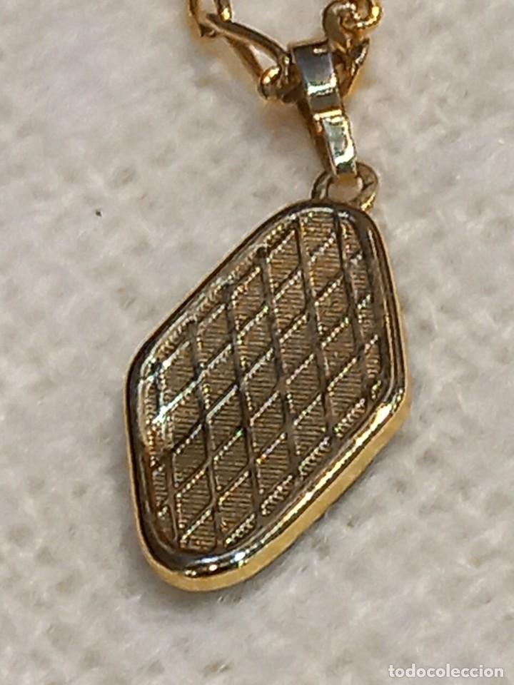 Joyeria: COLGANTE (ESMALTE-TURQUESA-ROMBO) cadena - Foto 4