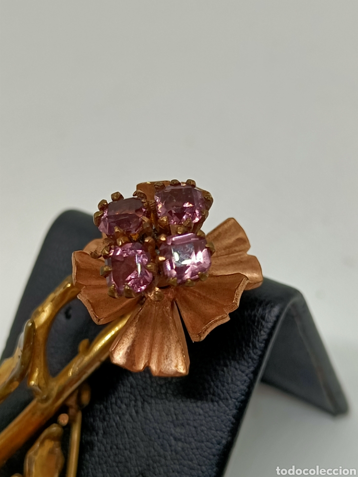 Joyeria: Broche antiguo metal platedao - Foto 3