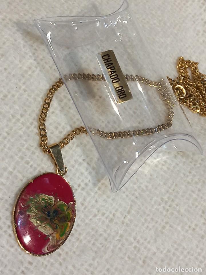 Joyeria: COLGANTE (ESMALTE-GRANATE-OVALADO) cadena - Foto 4