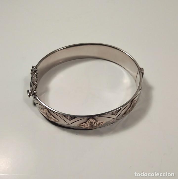 Joyeria: Brazalete o pulsera en oro y plata de ley. CSC & Co - Foto 2