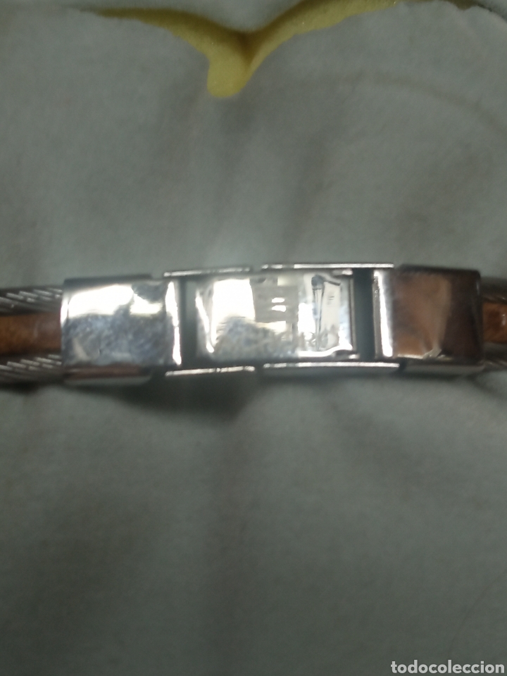Joyeria: Pulsera acero y piel - Foto 3