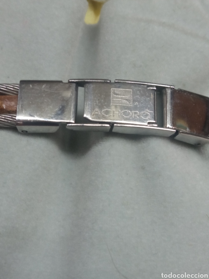Joyeria: Pulsera acero y piel - Foto 4