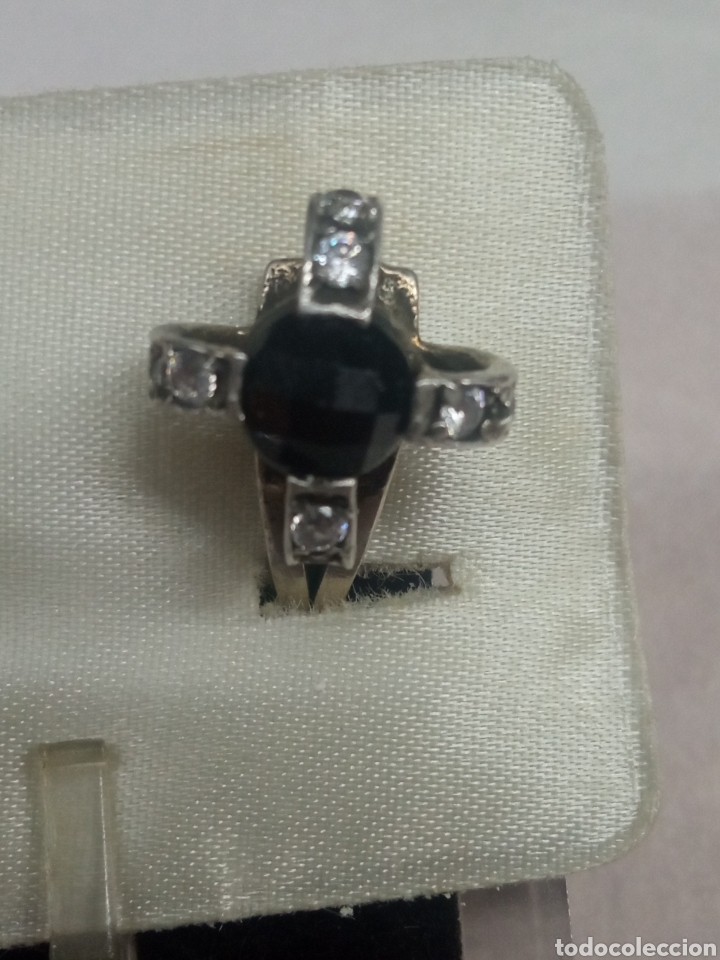 Joyeria: Pendiente plata y azabache + - Foto 2