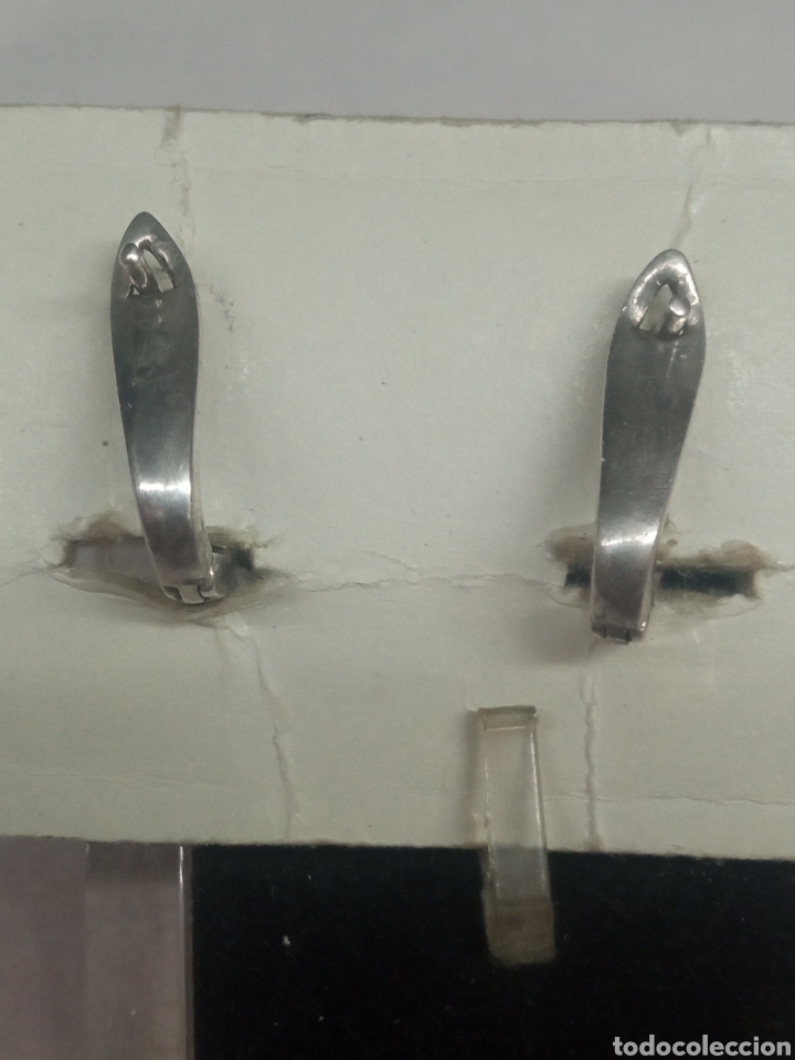 Joyeria: Pendiente plata y azabache + - Foto 3