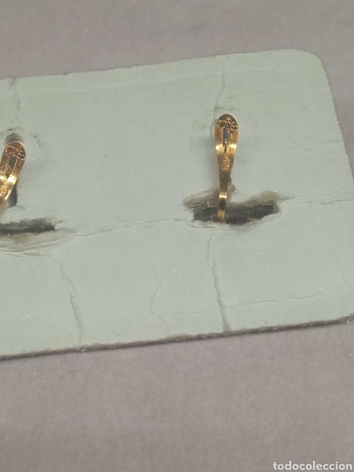 Joyeria: Pendiente de oro y perla V - Foto 3