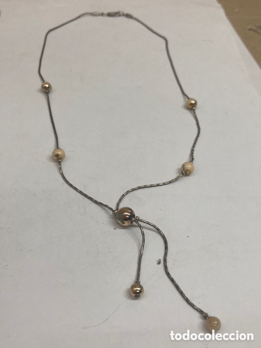 Joyeria: Collar de plata y perlas - Foto 1