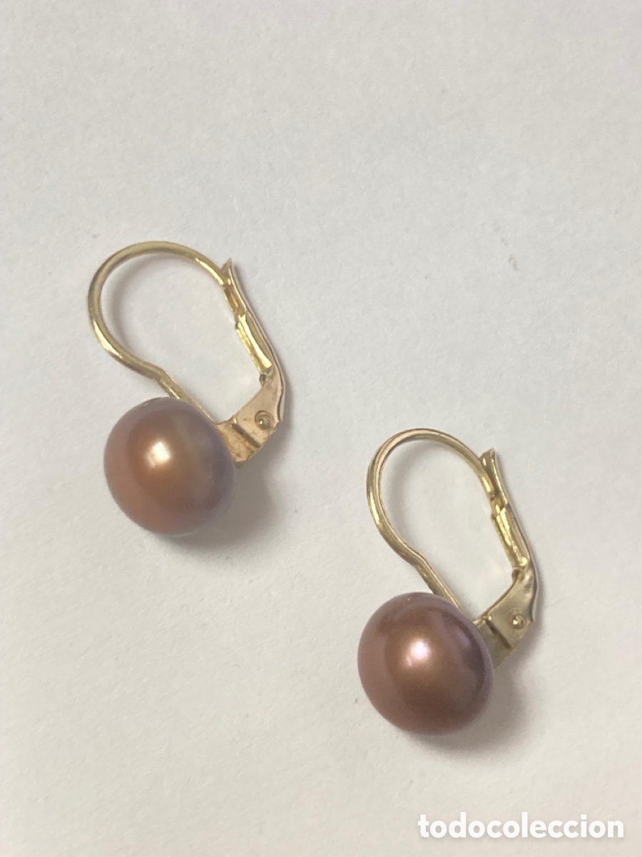 Joyeria: Pendientes plata y perla /P170 - Foto 5