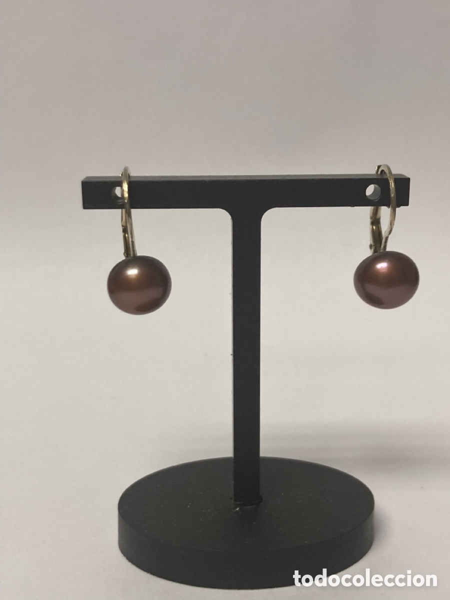 Joyeria: Pendientes plata y perla /P170 - Foto 1