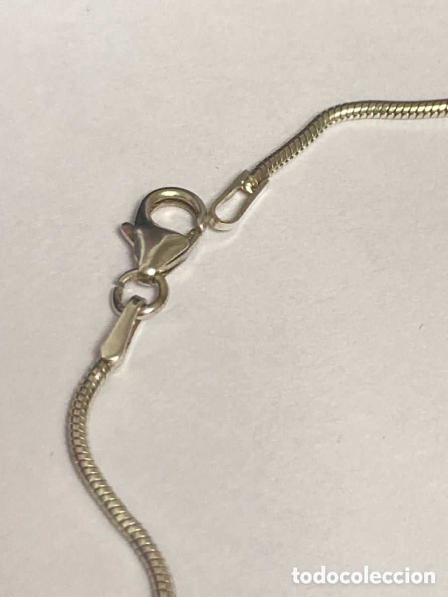 Joyeria: Gargantilla con centro de coraz&oacute;n de plata /CC18 - Foto 4