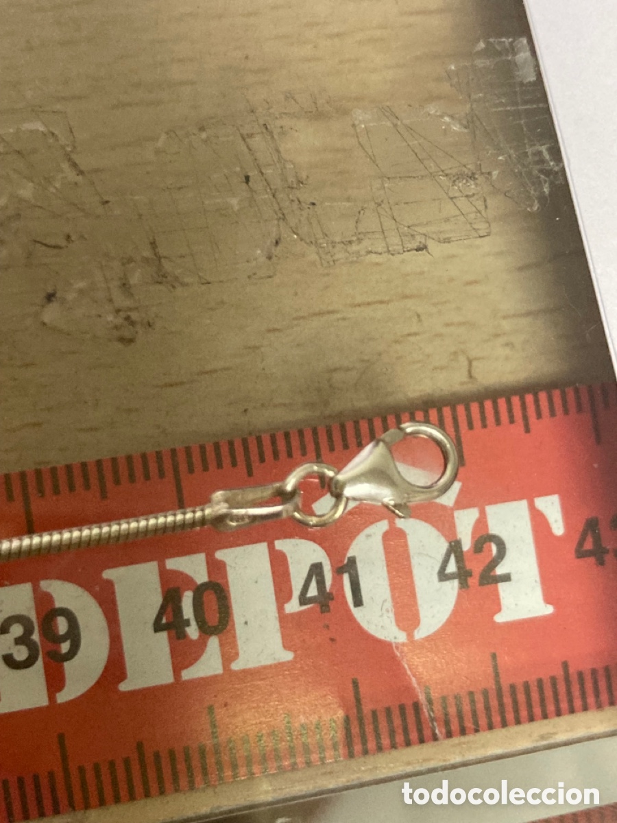 Joyeria: Gargantilla con centro de coraz&oacute;n de plata /CC18 - Foto 8