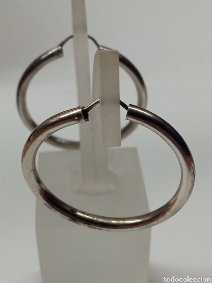Joyeria: Pendiente plata + - Foto 2