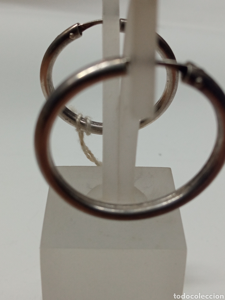 Joyeria: Pendiente plata + - Foto 2