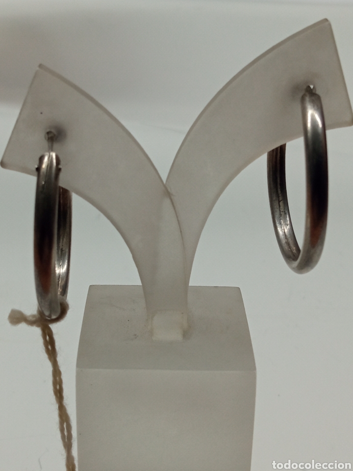 Joyeria: Pendiente plata + - Foto 1