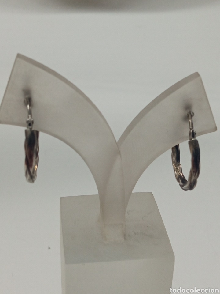 Joyeria: Pendiente plata + - Foto 1