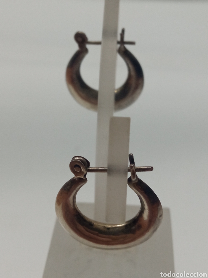Joyeria: Pendiente plata + - Foto 2