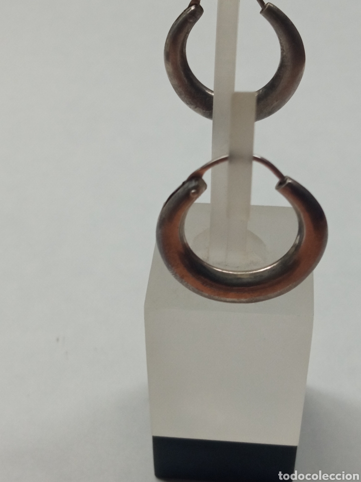 Joyeria: Pendiente plata + - Foto 2