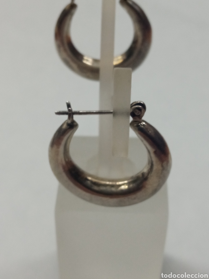 Joyeria: Pendiente plata + - Foto 2