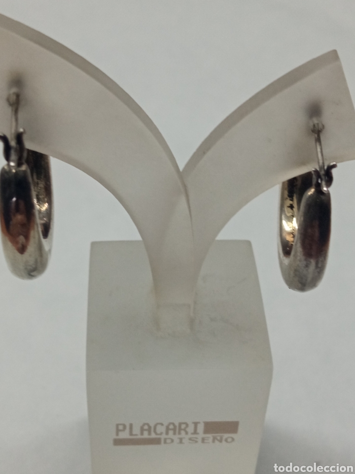 Joyeria: Pendiente plata + - Foto 1