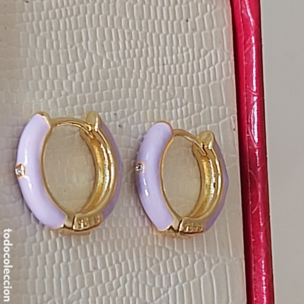 Joyeria: FANT&Aacute;STICOS PENDIENTES DE PLATA Y ORO. REF S3 P BI - Foto 2