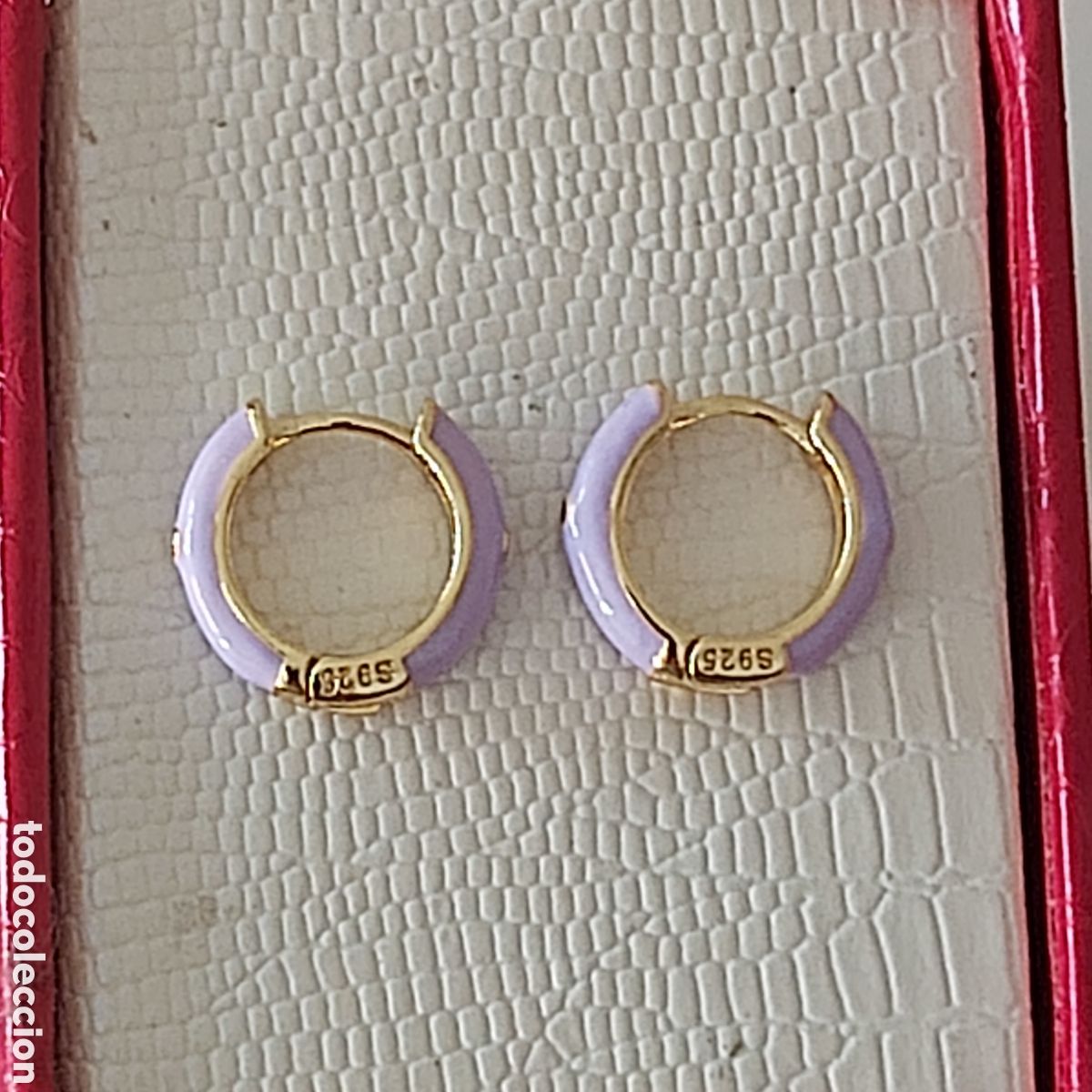 Joyeria: FANT&Aacute;STICOS PENDIENTES DE PLATA Y ORO. REF S3 P BI - Foto 4
