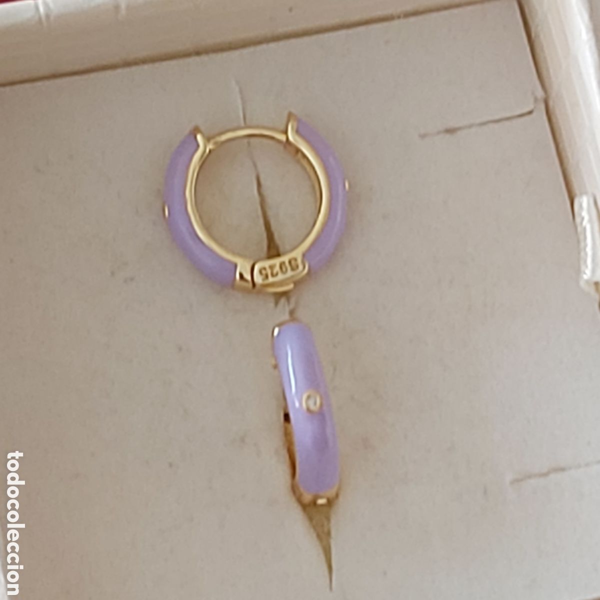 Joyeria: FANT&Aacute;STICOS PENDIENTES DE PLATA Y ORO. REF S3 P BI - Foto 6