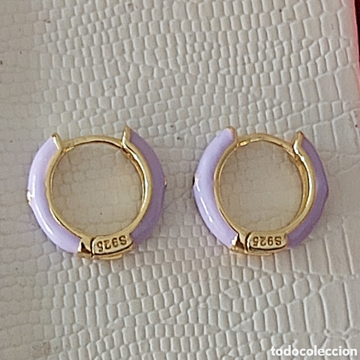 Joyeria: FANT&Aacute;STICOS PENDIENTES DE PLATA Y ORO. REF S3 P BI - Foto 1