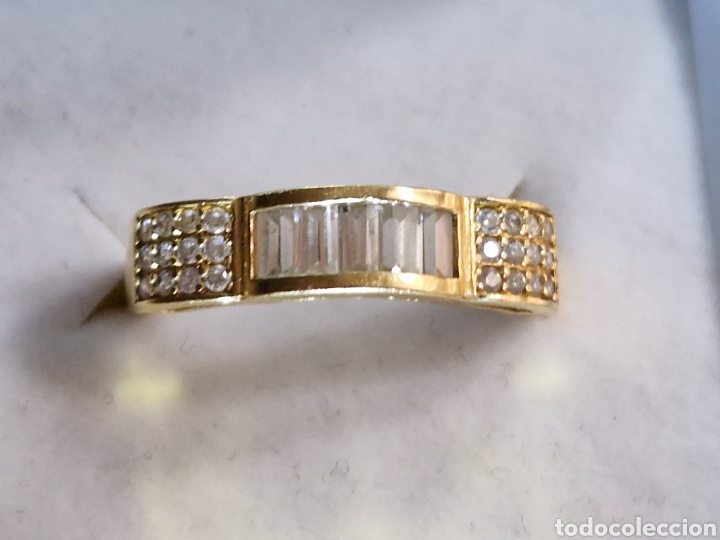 Joyeria: ANILLO ORO 18K CON CIRCONITAS - Foto 1