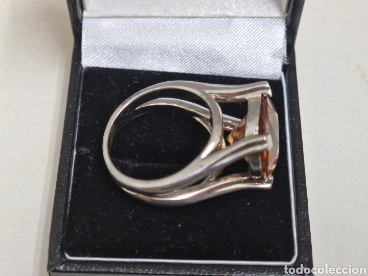 Joyeria: INCRE&Iacute;BLE ANILLO PLATA 925 CON CIRCON NARANJA INTENSO - Foto 6