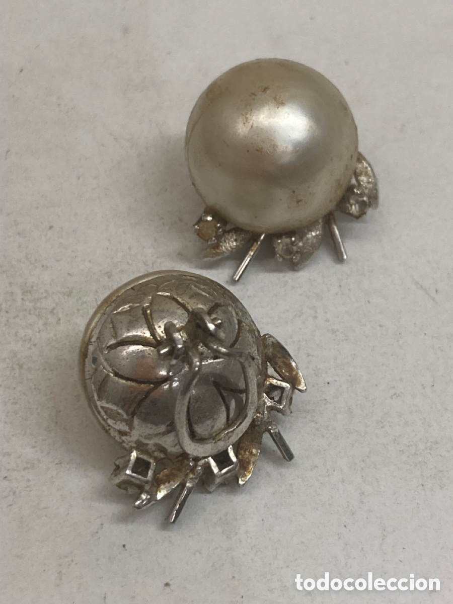 Joyeria: Pendientes de plata y perlas /P172 - Foto 2