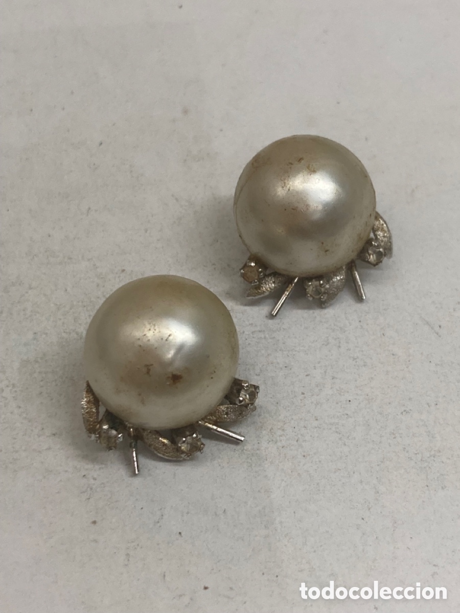 Joyeria: Pendientes de plata y perlas /P172 - Foto 1