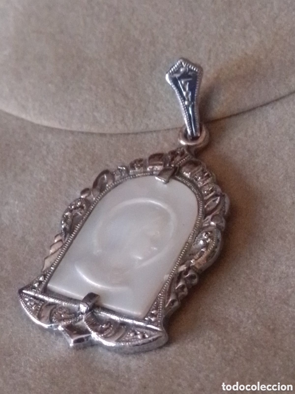 Joyeria: MEDALLA de NACAR VIRGEN MAR&Iacute;A - Foto 2
